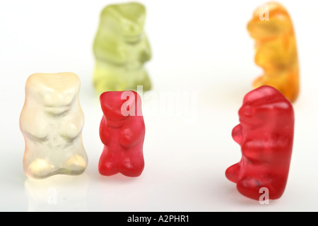 jelly babies / breakup Stock Photo