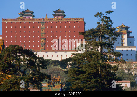 China Hebei Chengde Potaraka Doctrine Temple Stock Photo