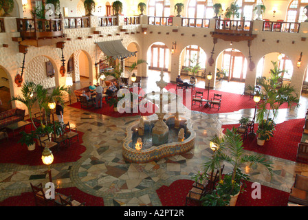 USA Pennsylvania PA Hershey Hotel Hershey fountain area lobby Stock Photo