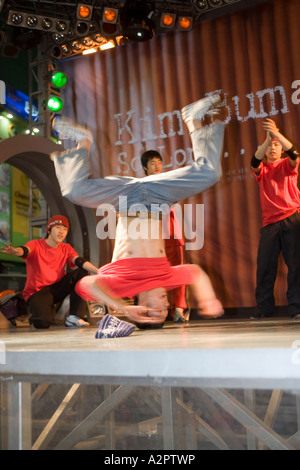 Dance Performance Seoul South Korea Stock Photo