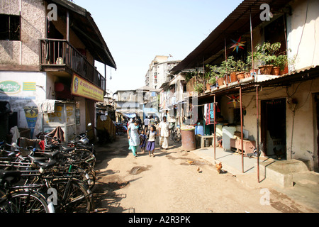 Street scenes in Mumbai India Stock Photo