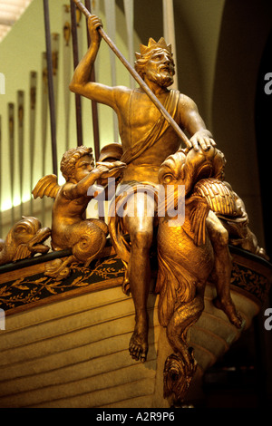 Palais de Chaillot at the Trocadero Paris France Maritime Museum Stock Photo