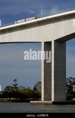 Gateway bridge Brisbane Stock Photo