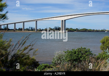 Gateway bridge Brisbane Stock Photo