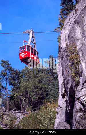 Hell's Gate Airtram / Cable Car in the Fraser Canyon, BC, British Columbia, Canada Stock Photo
