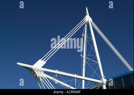 Millennium Stadium Cardiff Bay Cardiff Wales Stock Photo