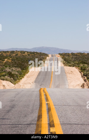 Highway 14 in Kern County, California, United States of America Stock Photo