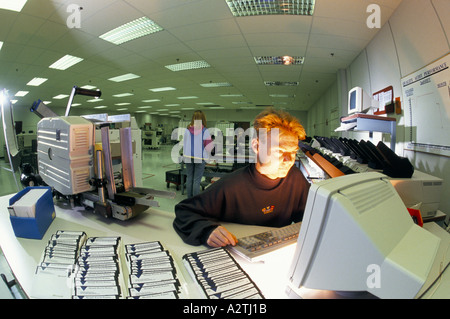 microsoft software plant dublin ireland 1991 Stock Photo