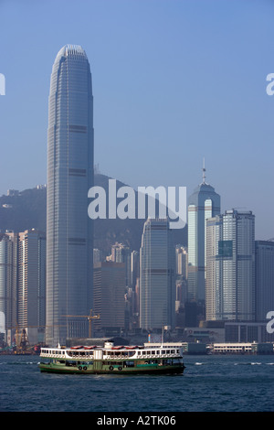 Star Ferry in Hong Kong Harbour China Stock Photo