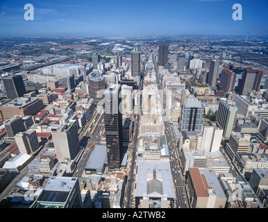 Aerial view of Johannesburg city centre Stock Photo - Alamy