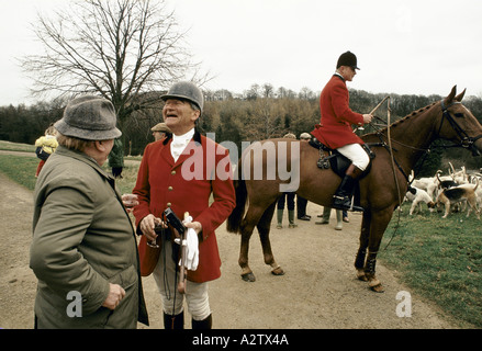 fox hunting Stock Photo