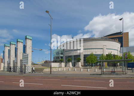 Northern Ireland Belfast Waterfront Hall Stock Photo