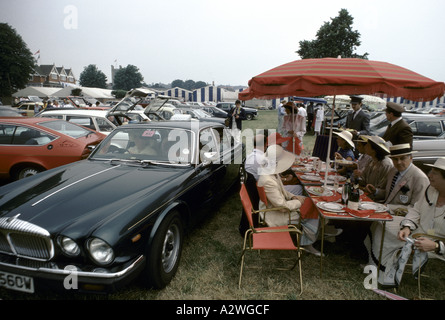 picnic at henley Stock Photo