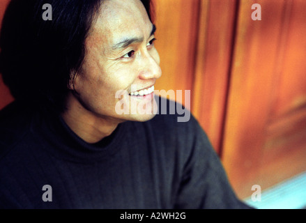 Young man smiling Stock Photo