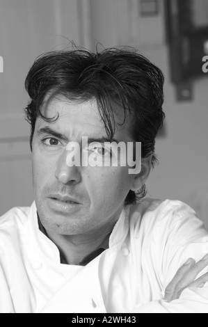 Jean Christophe Novelli Michelin star chef and co presenter of Hell s Kitchen Stock Photo