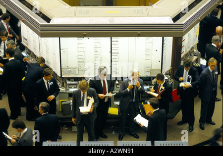 Inside the London Stock Exchange Stock Photo - Alamy