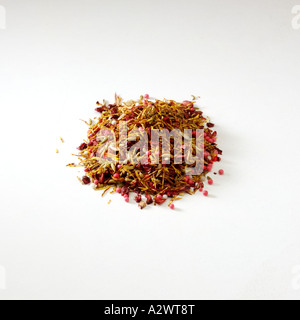 Popular Indian snack Mukhwas and pan masala mixture of ground betel nuts and other spices Stock Photo