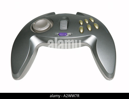 Gaming controller multimedia PC internet gamer console digital computer game machine high tech entertainment techno nerd pretty Stock Photo