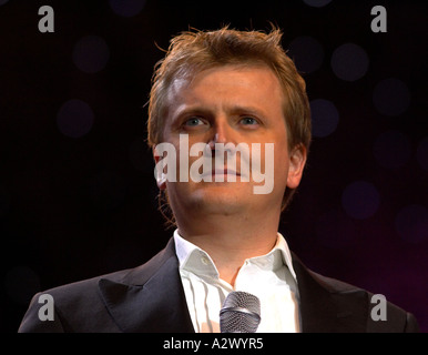 Aled Jones in concert Stock Photo