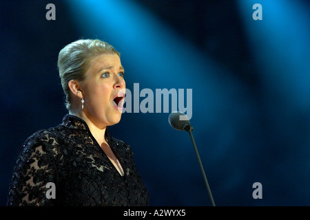 Canadian opera singer, Erin Wall in concert Stock Photo