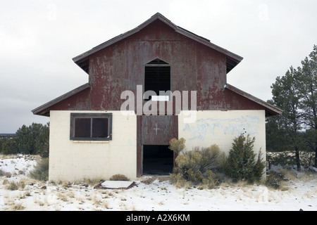 Abandoned building near Grand Canyon National Park Arizona Stock Photo