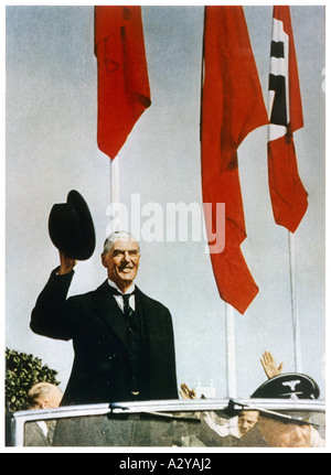 Neville Chamberlain Stock Photo