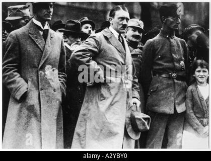 Hitler With Rosenberg Stock Photo