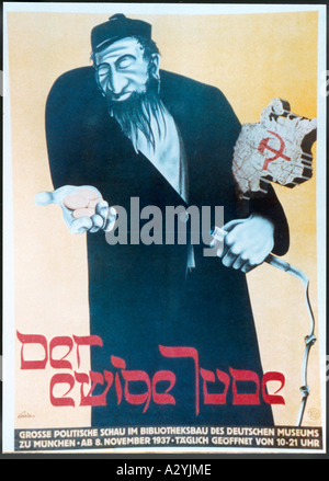 Eternal Jew Poster Stock Photo