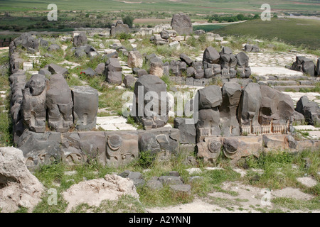 Ain Dara Dead City, Syria Stock Photo