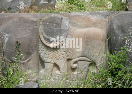 Ain Dara Dead City, Syria Stock Photo