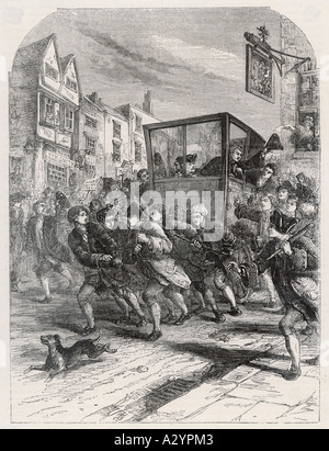 WILKES RIOTS 1768 Stock Photo - Alamy