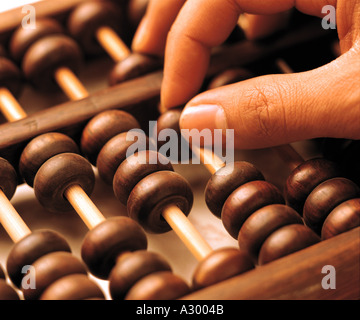 Chinese Abacus Stock Photo