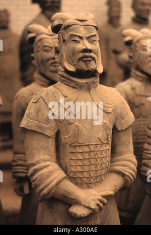 Qin Dynasty warriors Shan xi China Stock Photo