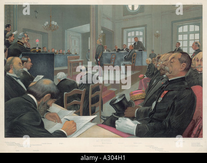 Dreyfus Trial 1899 Stock Photo