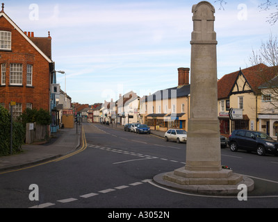 Great Dunmow War Memorial Stock Photo