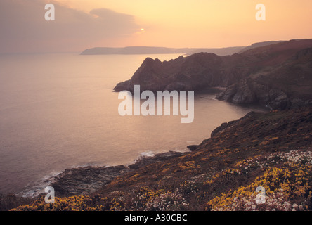 Gammon Head viewed from Prawle Point South Devon England UK Stock Photo ...