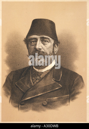 Ismail Pasha  Viceroy Stock Photo