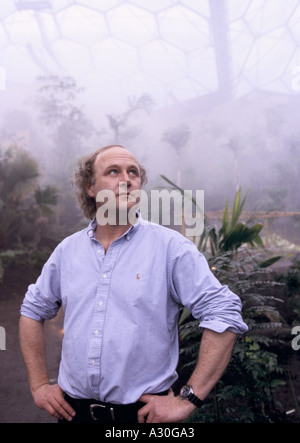 tim smit creator of eden project cornwall uk Stock Photo