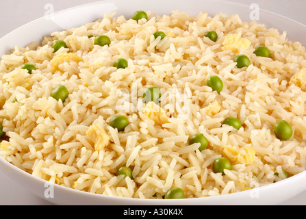 CHINESE EGG FRIED RICE Stock Photo