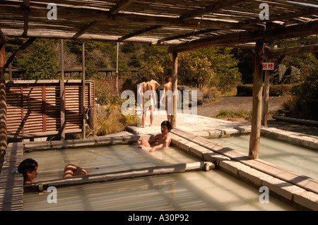 Doroyu mud onsen Beppu city Oita prefecture Kyushu Japan Stock Photo ...