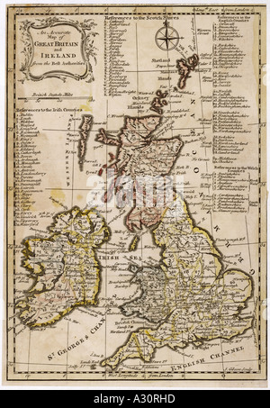 An accurate map of Great Britain and Ireland from the best authorities ...