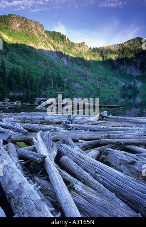 Big Greider Lake in the Cascade Mountain Range, Washington, USA Stock Photo