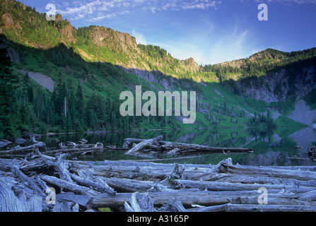 Big Greider Lake in the Cascade Mountain Range, Washington, USA Stock Photo