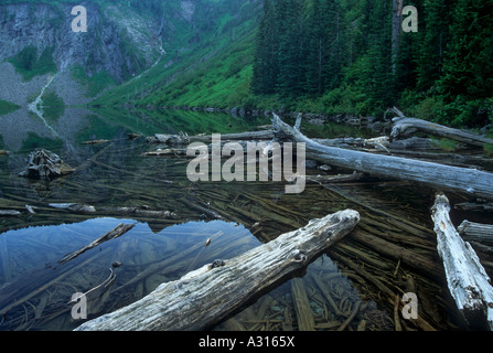 Big Greider Lake in the Cascade Mountain Range, Washington, USA Stock Photo