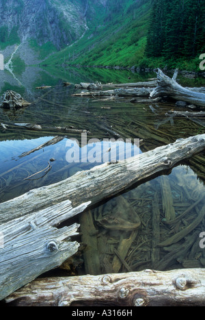 Big Greider Lake in the Cascade Mountain Range, Washington, USA Stock Photo