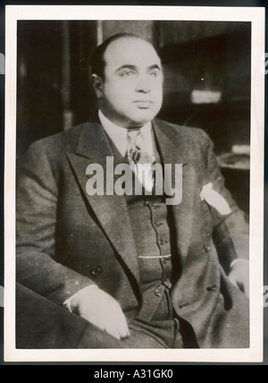 Al Capone 1931 Photo Stock Photo