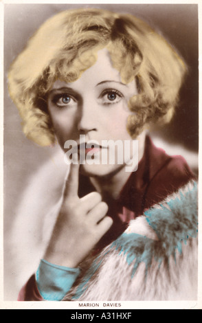 Marion Davies Question Stock Photo