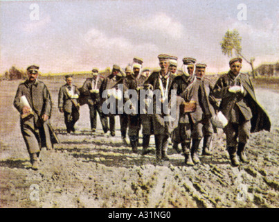 German Wounded 1914 Stock Photo
