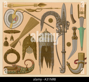 Weapons Artefacts Stock Photo