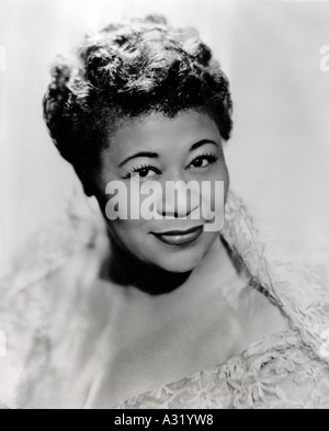 ELLA FITZGERALD (1917-1996) US jazz singer about 1955 Stock Photo